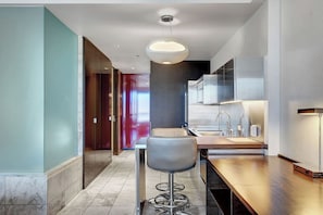 Private kitchen - Amazing condo 51st floor with Strip Views and balcony in Las Vegas (Las Vegas)