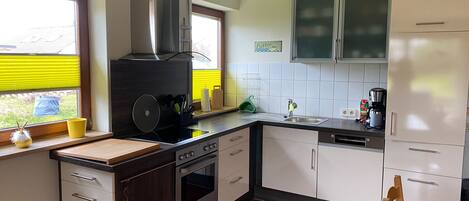 Kühlschrank, Ofen, Herdplatte, Geschirrspüler