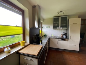 Kühlschrank, Ofen, Herdplatte, Geschirrspüler