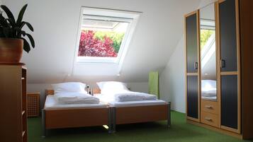 2 間睡房、Wi-Fi、床單