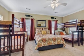 5 soveværelser, strygejern/strygebræt, Wi-Fi, sengetøj