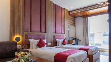 Chambre Double ou avec lits jumeaux, vue jardin