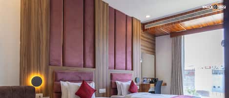 Chambre Double ou avec lits jumeaux, vue jardin
