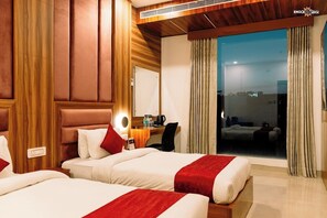 Chambre Double ou avec lits jumeaux, vue jardin