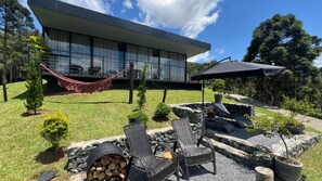 Cabaña de luna de miel | Zona de estar