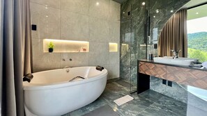 Cabaña de luna de miel | Bañera de hidromasaje