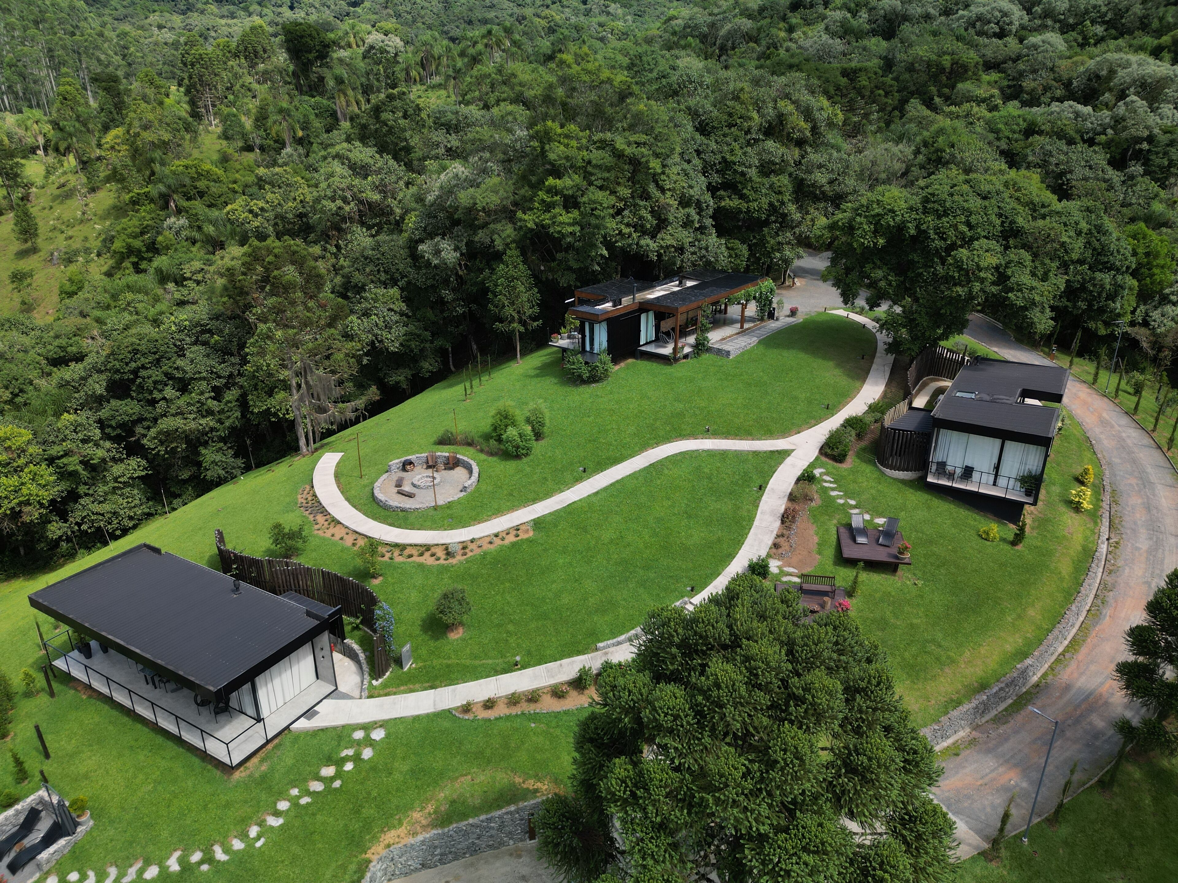 Façade de l’hébergement