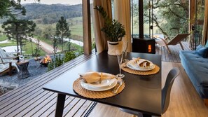 Cabane Deluxe | Coin séjour