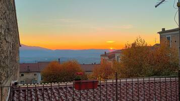 Blick von der Unterkunft