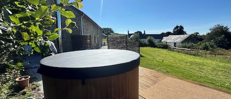 Baignoire à remous extérieure