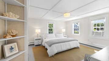 4 habitaciones, tabla de planchar con plancha y cuna de viaje