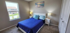 4 bedrooms, iron/ironing board, travel cot, free WiFi