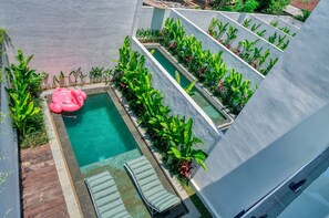 Deluxe-Villa, 2 Schlafzimmer, eigener Pool | Ausblick vom Zimmer