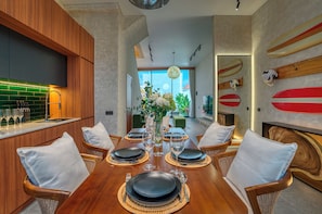 Deluxe Villa, 2 Bedrooms, Private Pool | In-room dining