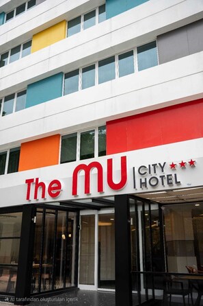 Façade de l’hébergement