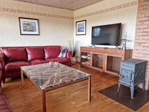 Tv och eldstad