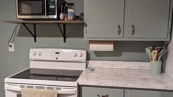 Microwave, oven, stovetop