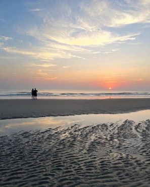 Na praia 