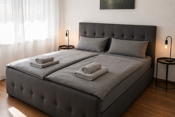 2 Schlafzimmer, WLAN, Bettwäsche