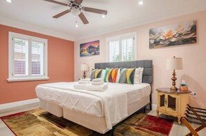 3 bedrooms, iron/ironing board, WiFi, bed sheets