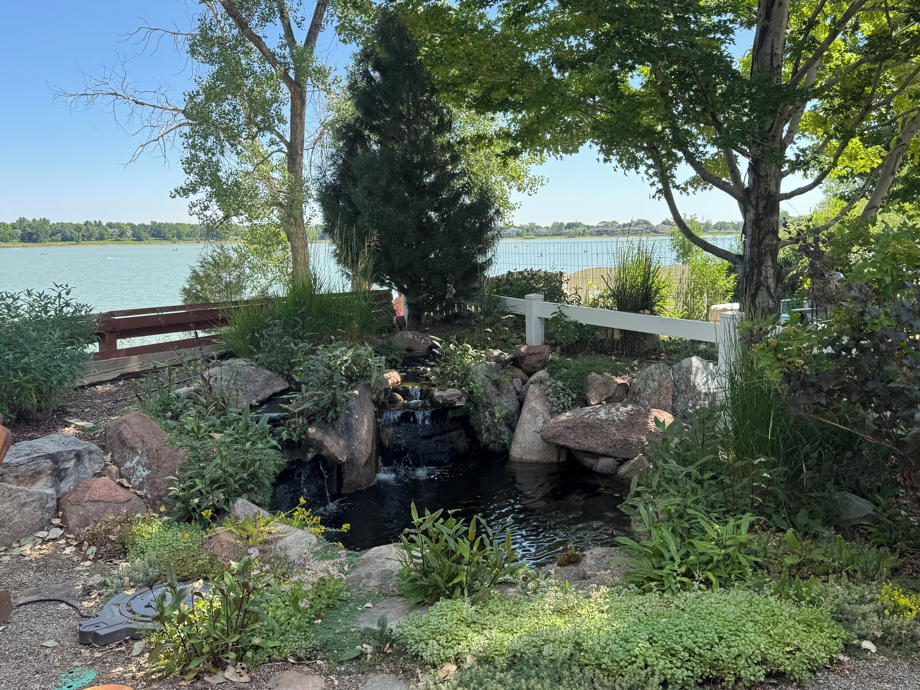 Enceinte de l’hébergement