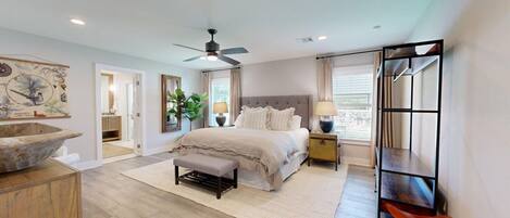 4 chambres, bureau, fer et planche à repasser, Wi-Fi gratuit