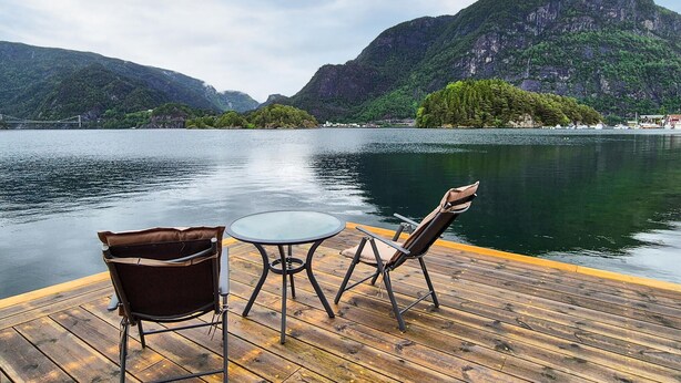 Property grounds - 2 bedroom lovely home in Erfjord (Erfjord)