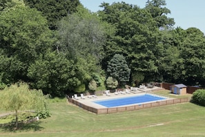 Piscine couverte, piscine chauffée