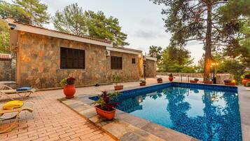 Villa, 4 chambres, piscine privée, vue jardin | Piscine | Piscine extérieure