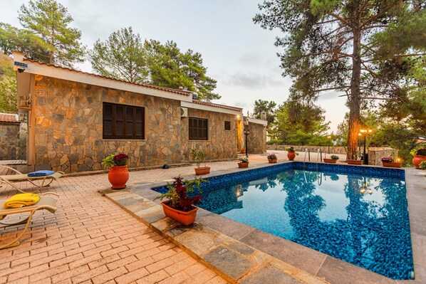Villa, 4 Bedrooms, Private Pool, Garden View | Pool | Outdoor pool - Villa Penelope Platres (Platres)