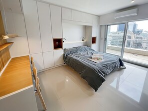 Apartment, 1 Bedroom, Accessible, Smoking | 1 bedroom - Studio Luxury Balcony Pool (Buenos Aires)