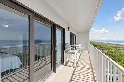 Wake Up to Waves: Cocoa Beach Condo w/ Huge Oceanfront Balcony & Heated Pool