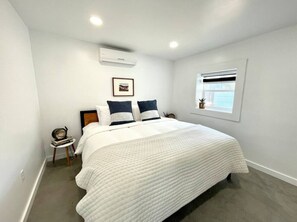2 dormitorios, escritorio, wifi gratis y ropa de cama