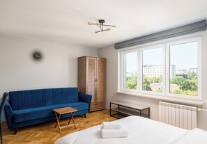 1 chambre, fer et planche à repasser, Wi-Fi, literie fournie