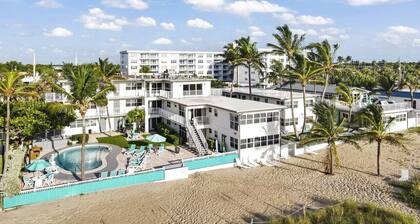 Steps to the Sand! Coastal Condo with Heated Pool Access