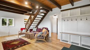 TV connectée, cheminée