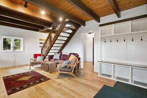 TV connectée, cheminée