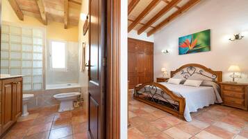 4 dormitorios, tabla de planchar con plancha, wifi gratis y ropa de cama