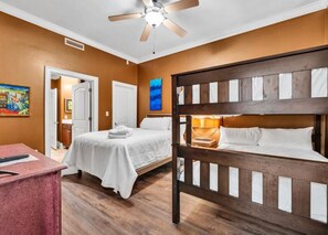 5 chambres, bureau, fer et planche à repasser, Wi-Fi gratuit