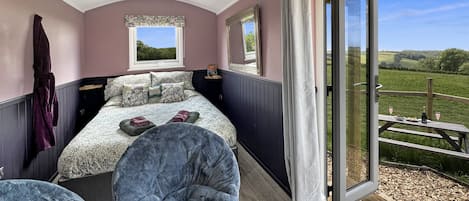 1 makuuhuone, vuodevaatteet