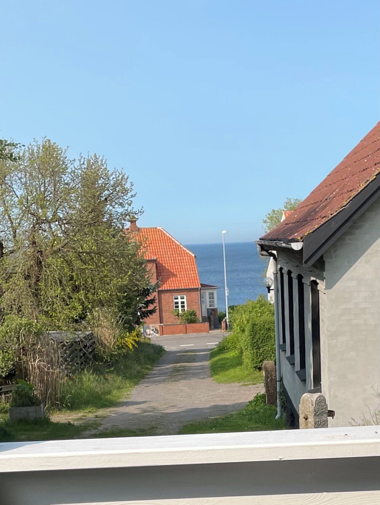 Blick von der Unterkunft
