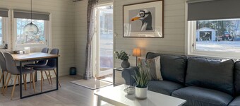 Cozy home in Lavik with house a panoramic view