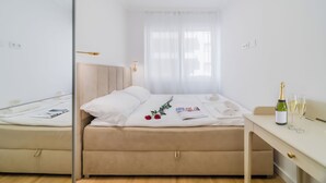 2 habitaciones, wifi gratis y ropa de cama 