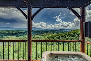 Bain à remous extérieur