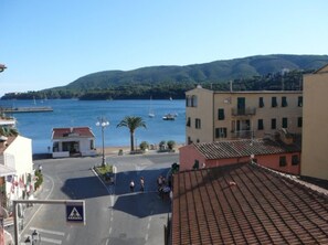 Vista a la playa o el mar