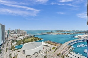 Vue depuis l’hébergement
