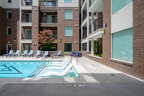 Opvarmet pool