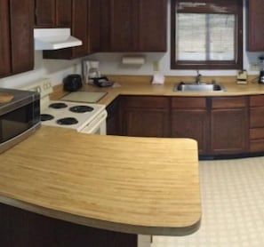 Microwave, stovetop