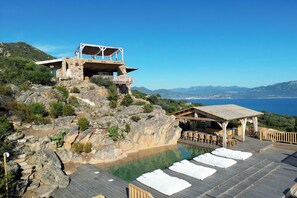 Udendørs pool, opvarmet pool