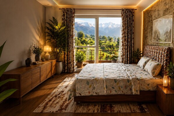 5 chambres, fer et planche à repasser, Wi-Fi gratuit